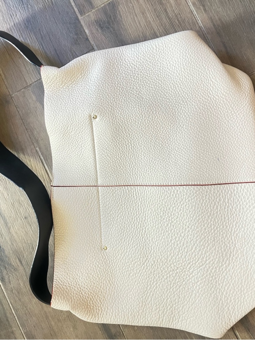 Frances Valentine Cream leather Hobo handbag - Picture 7 of 12